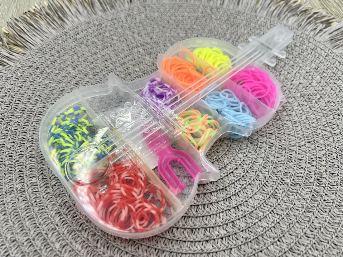 Набір для плетіння браслетів з резинокок. Гітара