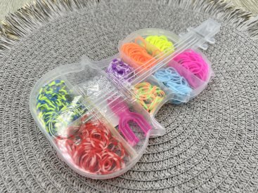 Набір для плетіння браслетів з резинокок. Гітара - Купити