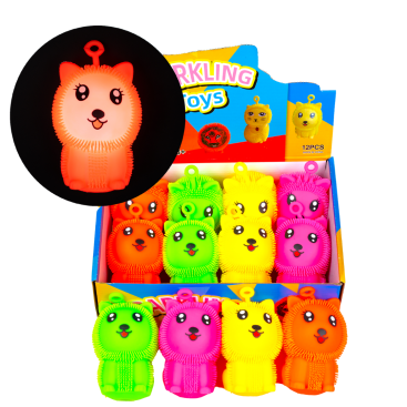 Сяючі силіконові їжачки Вушки 10,5 см - Купити