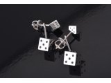 Сережки "Кубики" - Фото1 Сережки "Кубики"