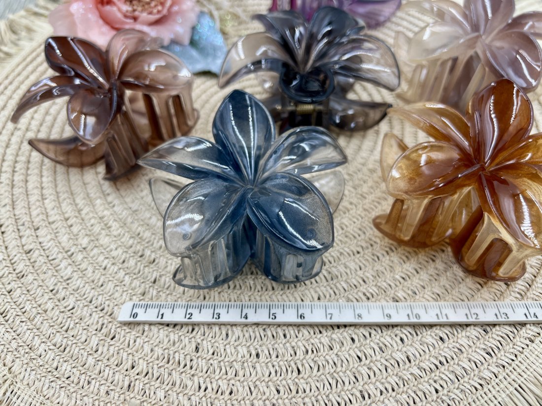 Краби для волосся Мокко, глянець. 7.5 см - Купити