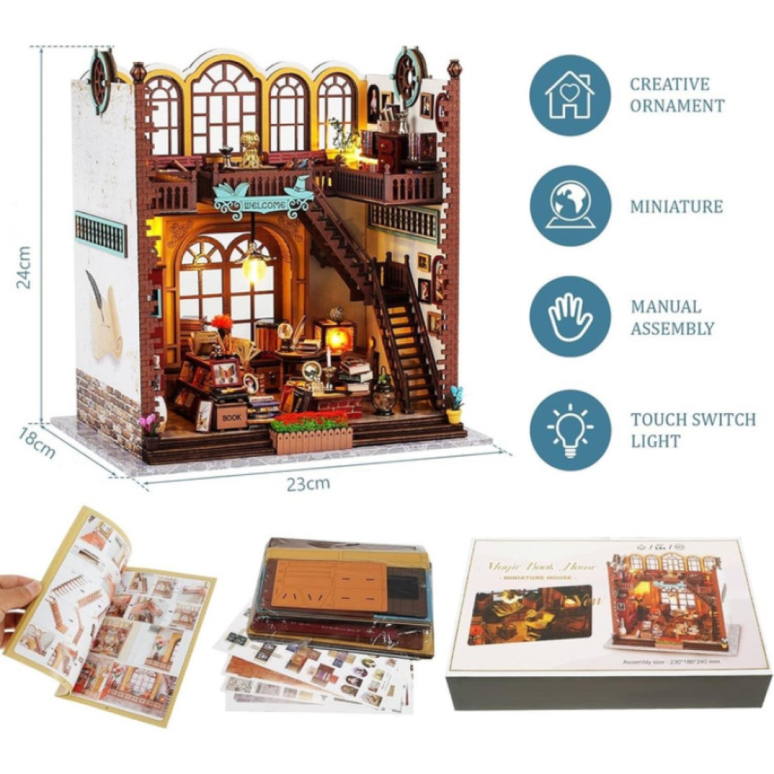 Румбокс Магічна книгарня Magic Bookstore