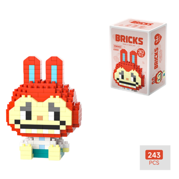 Конструктор BRICKS &quot;Лабубу&quot; Червоний - Купити