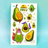 Дитячі перекладні татуювання Авокадо JE-272