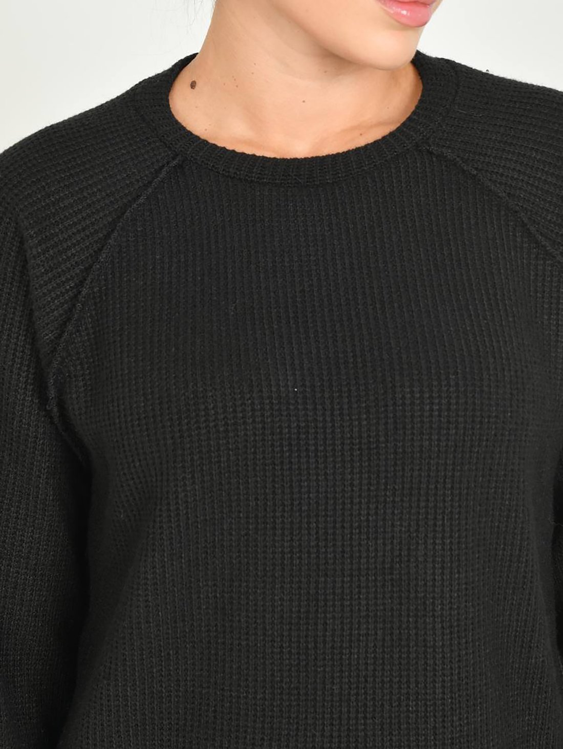 Костюм з ангори з оригінальними швами INNOE 210370-1 Чорний