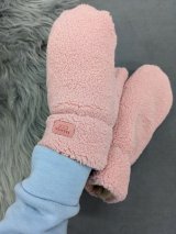 Теплі рукавиці в стилі тедді — легкість і максимальний затишок INNOE 85005-3 Рожевий - Innoe