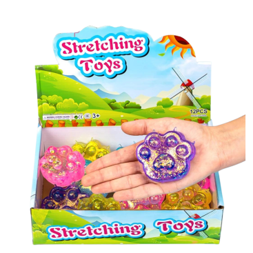 Антистрес жуйка-тягучка Лапки 6 см - Купити