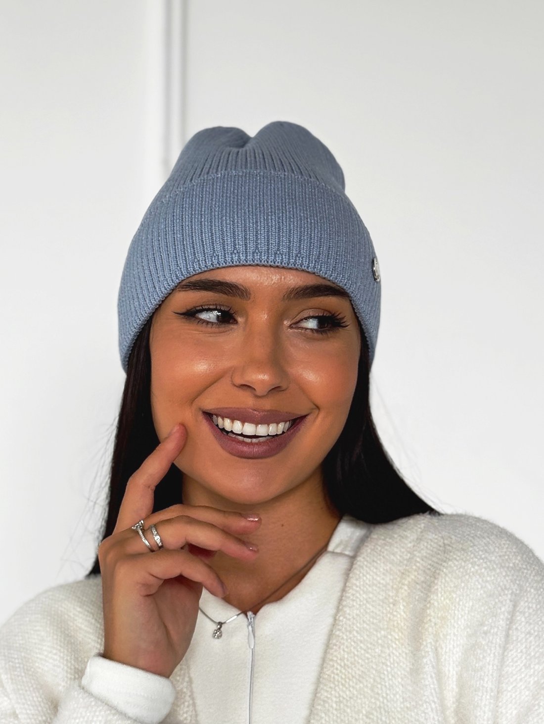 Універсальна шапка Casual Vibe INNOE 950251-1 Денім - Innoe