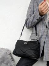 Практична та елеганта чорна жіноча сумка зі штучної шкіри INNOE 350010-3 Чорний