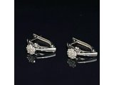 Сережки з діамантами - Фото1 Сережки з діамантами