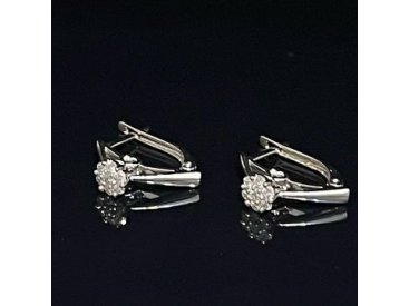 Сережки з діамантами - Фото Сережки з діамантами - Купити