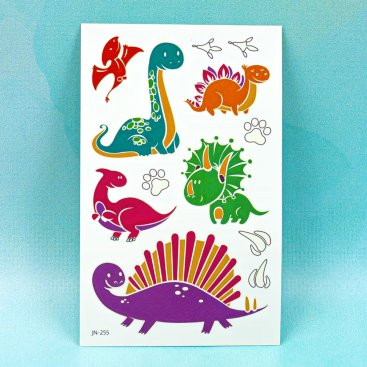 Дитячі перекладні татуювання Динозаври JN-255 - Купити