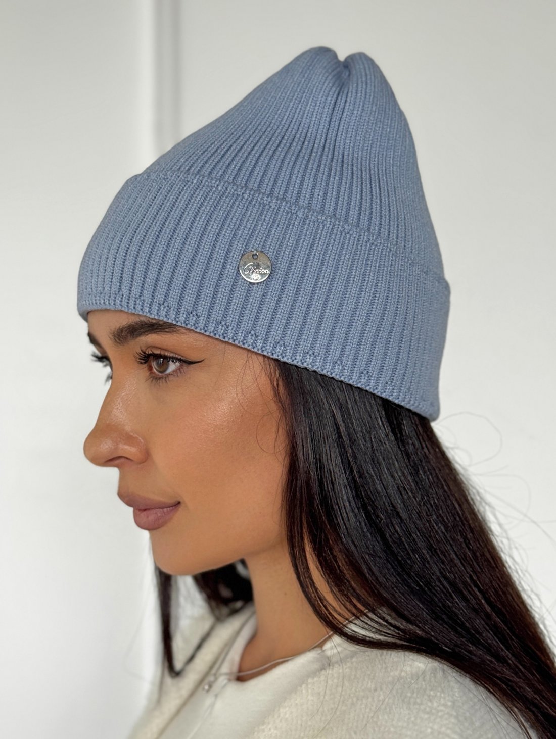 Універсальна шапка Casual Vibe INNOE 950251-1 Денім