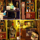 3D Румбокс Чарівний будинок зі скарбами DIY Dollhouse + Пилозахисний купол