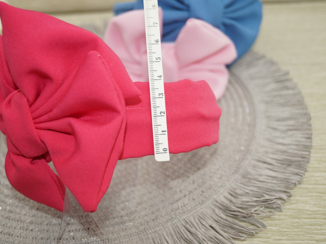 Дитячий обруч із бантом. - Купити