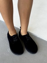 Black Suede – жіночі класичні оксфорди INNOE 777753-2 Чорний