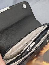Сумка на плече з екошкіри з лаконічним дизайном INNOE 3548810-1 Чорний