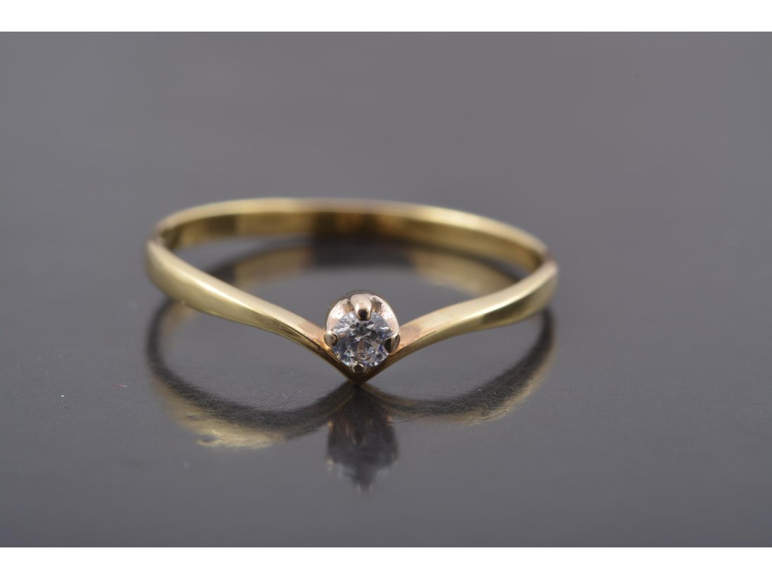 Тендітна жіноча каблучка - Багира