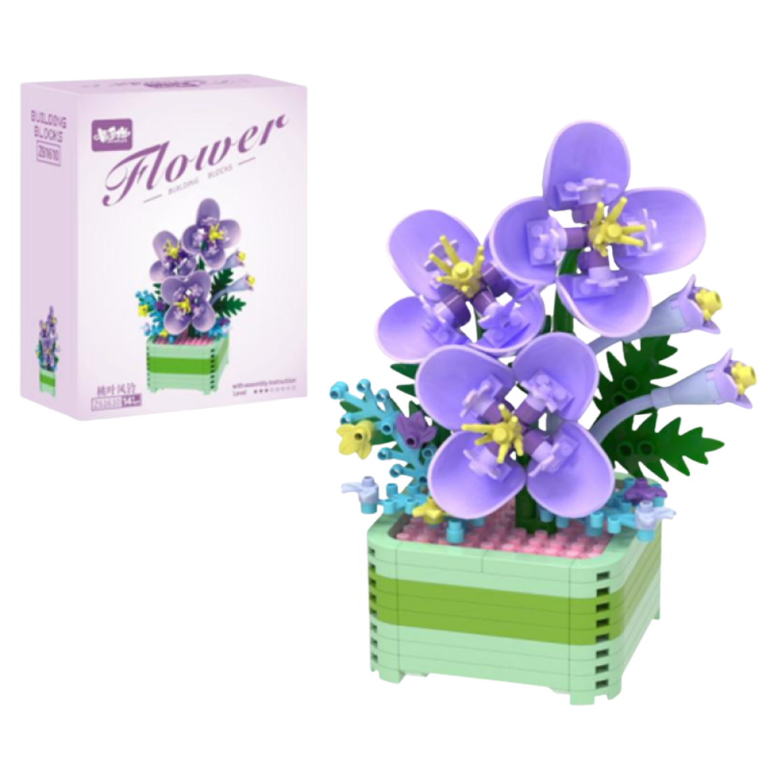Конструктор Blocks Building Квітка Фіялки