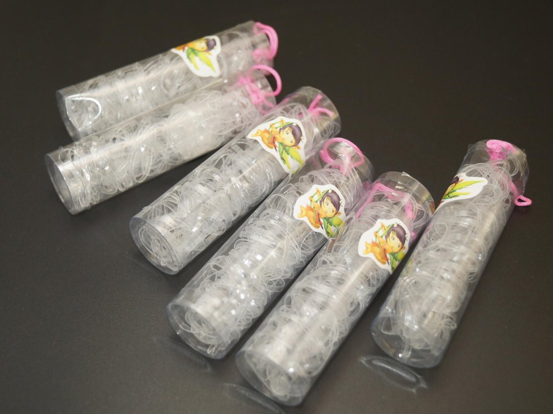 Силіконові резинки для волосся.