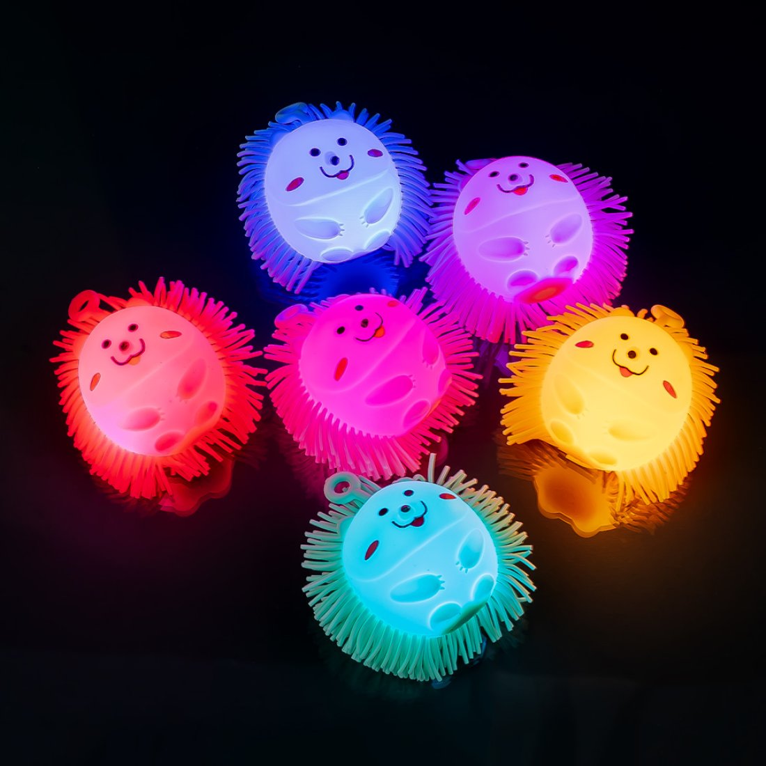 Сяючий Їжачок силікон 8 см - Pobut