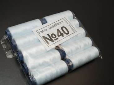 Швейні нитки № 40 Білі - Купити