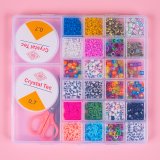 Набір бісеру для плетіння браслетів Кубик 20 см - Pobut