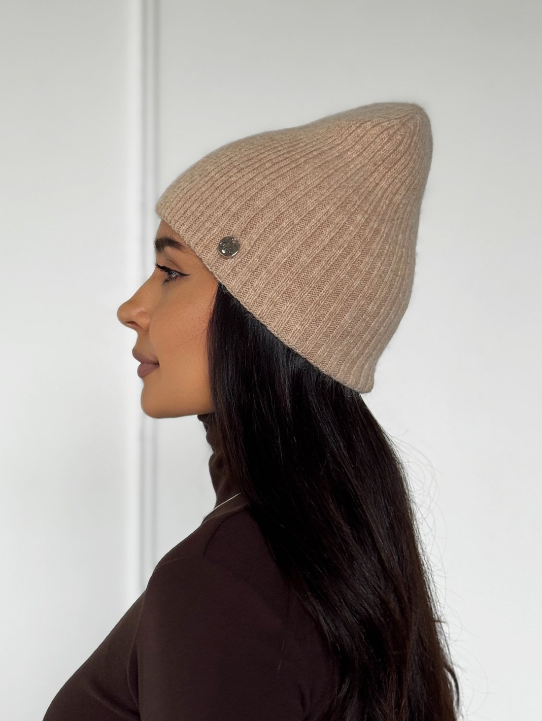 Жіноча шапка Street Comfort INNOE 950872-1 Капучино