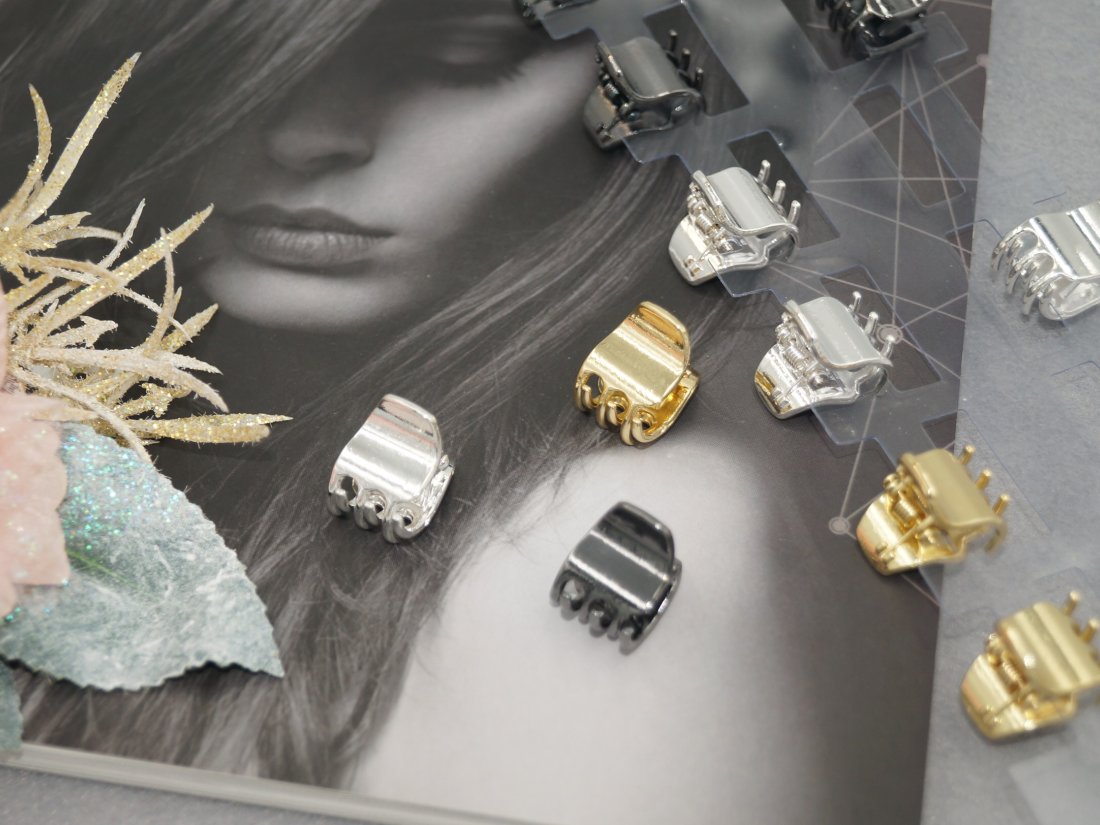 Металеві краби для волосся. 1.5 см.