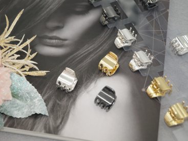 Металеві краби для волосся. 1.5 см. - Купити