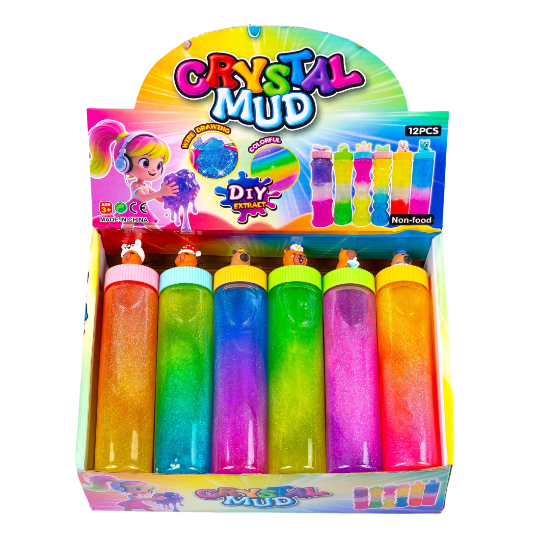 Слайми Капібари 18,5 см, 154 г - Pobut