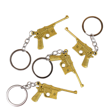 Брелоки пістолети Наган металеві 11,5 см - Купити
