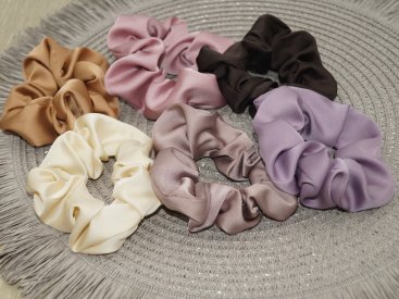 Резинки для волосся. Об'ємні. 10 см. - Купити