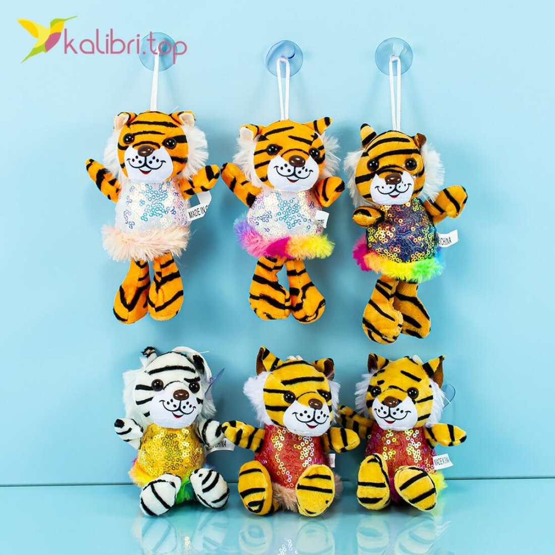 Мягкая игрушка Тигры в Платьях HN-2021-13 оптом фото 01