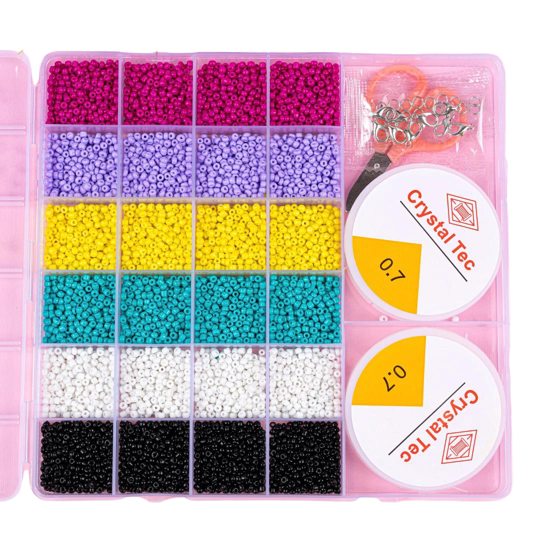 Бісер для плетіння браслетів Жар-птиця 20 см