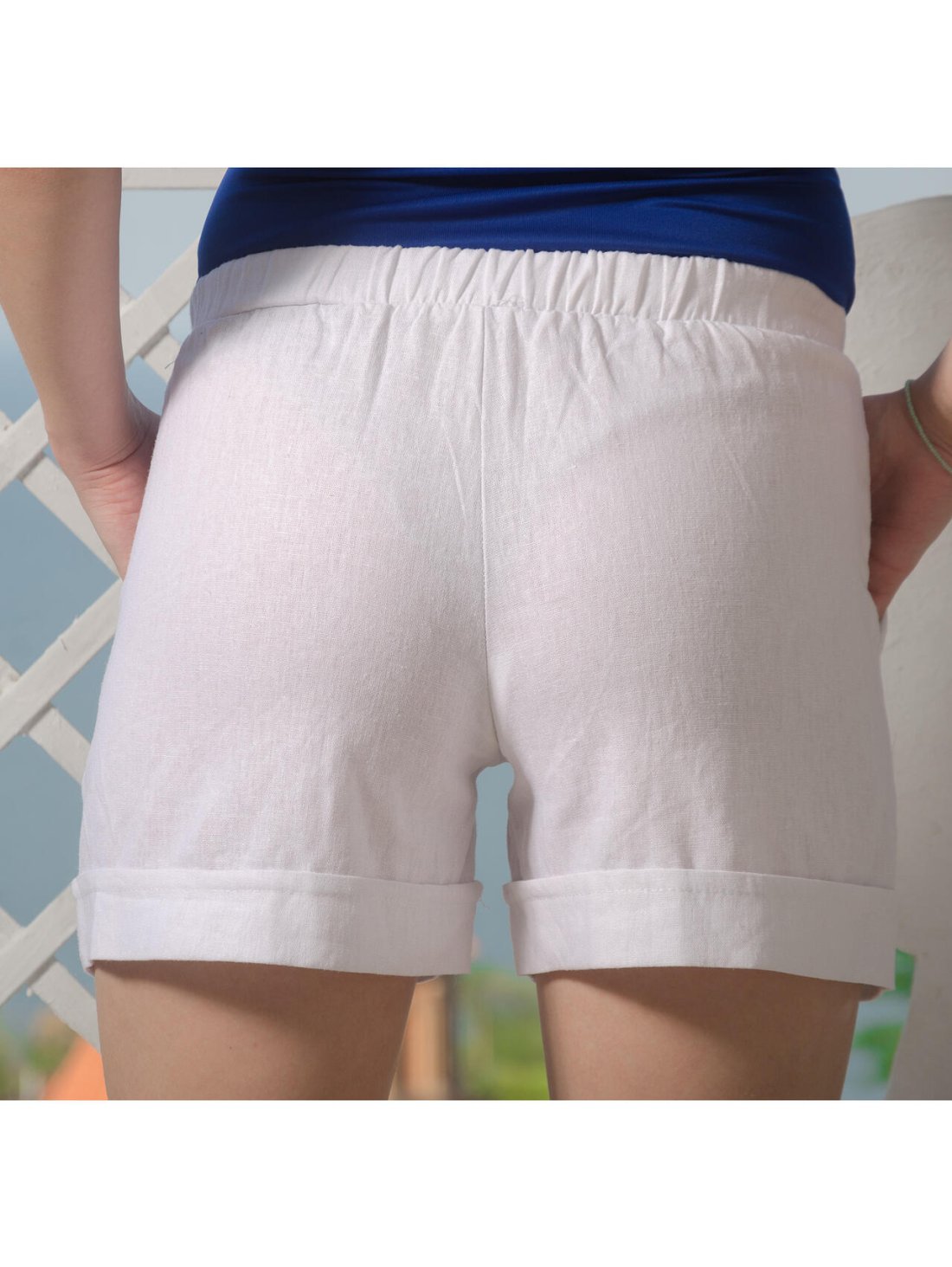 Шорти білі 220118-1