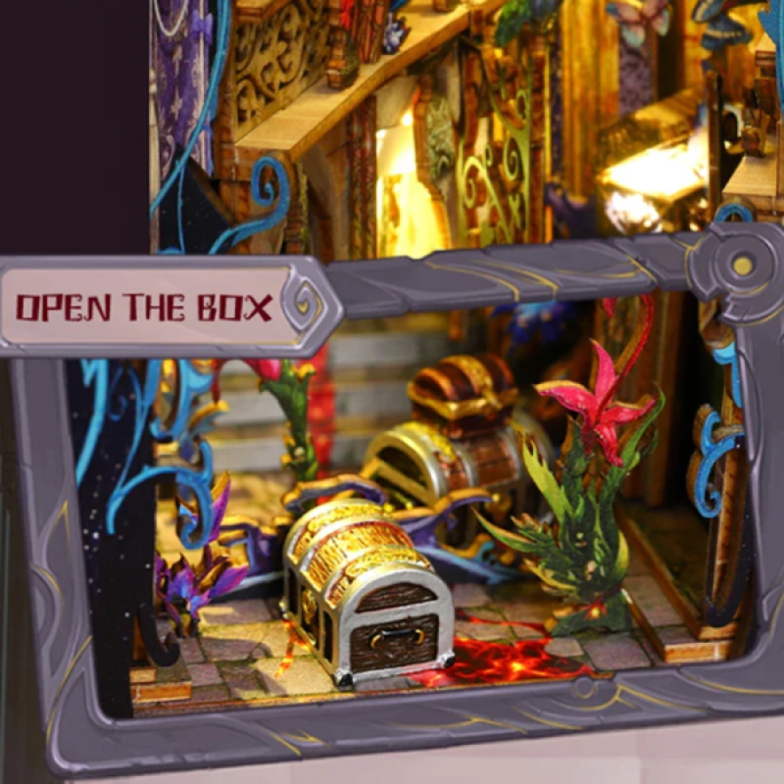 3D Бук Нук Ящик Пандори Book Nook Румбокс