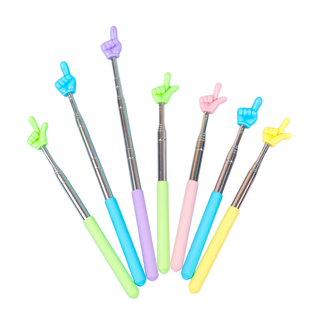 Телескопічна металева указка 10 шт, 68 см