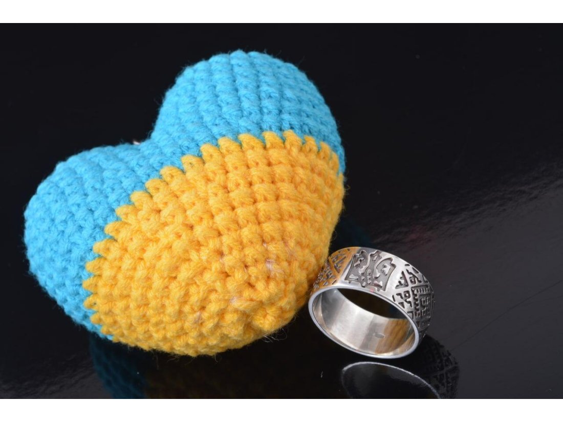 Каблучка Вишиванка