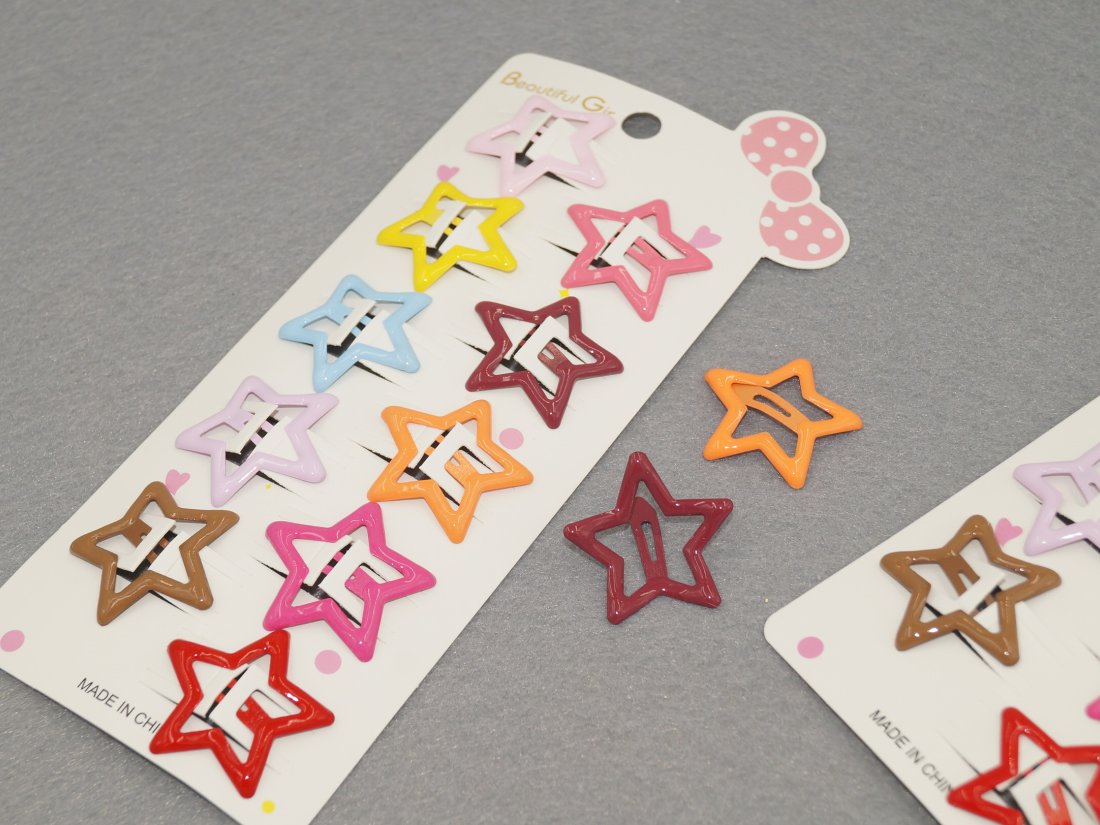 Дитяча заколка Тік-так. 3 см