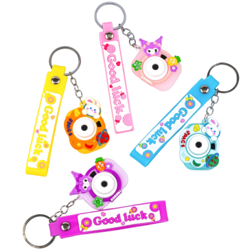 Брелоки фотоапарат дитячий гума 11 см - Купити