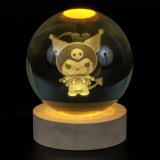 Нічник скляна куля Аніме 8 см