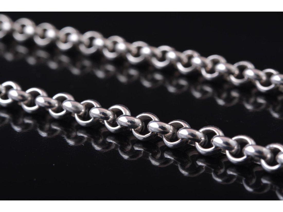 Ланцюжок срібний у стилі Chopard. Ручне плетіння