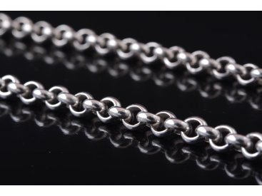 Ланцюжок срібний у стилі Chopard. Ручне плетіння - Купити