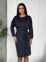 Святкова сукня з люрексом &quot;Shine&quot; INNOE 270588-1Темно-синій