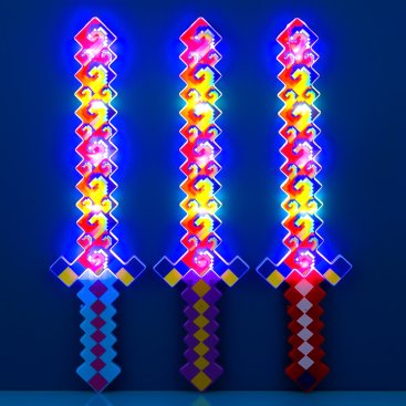 Світиться меч Майнкрафт алмазний - Купити