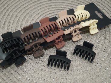 Краби для волосся. Матові 3 см. - Купити