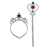 Набір чарівна паличка корона Серце 30 см