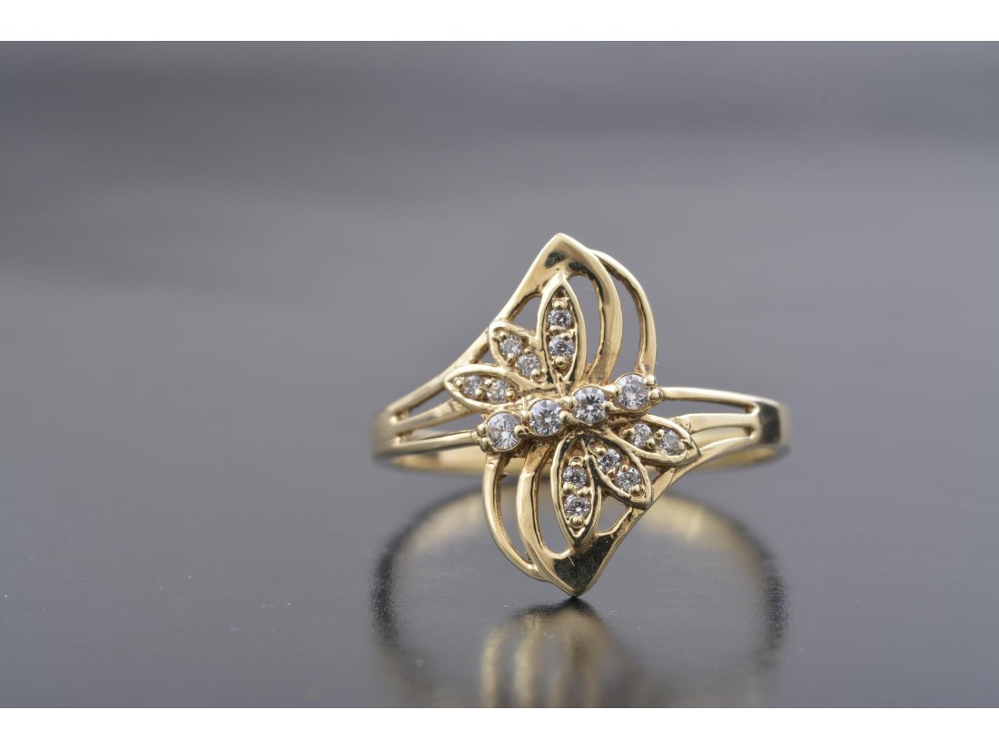 Легенька каблучка «Метелик»