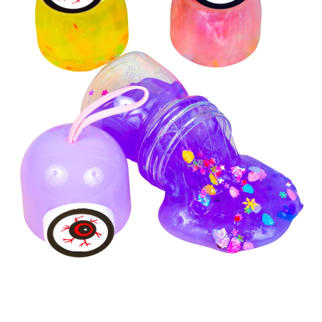 Слайми Очі із присипкою 11 см - Pobut